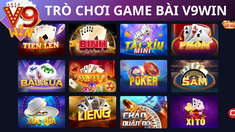 Game Bài V9win - Khám Phá Kho Game Đổi Thưởng Đỉnh Cao